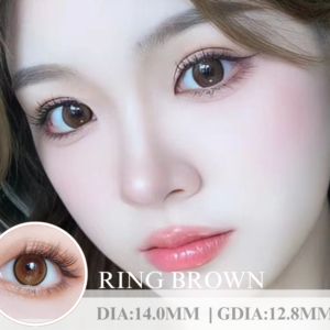 JEU012 RING BROWN 14MM