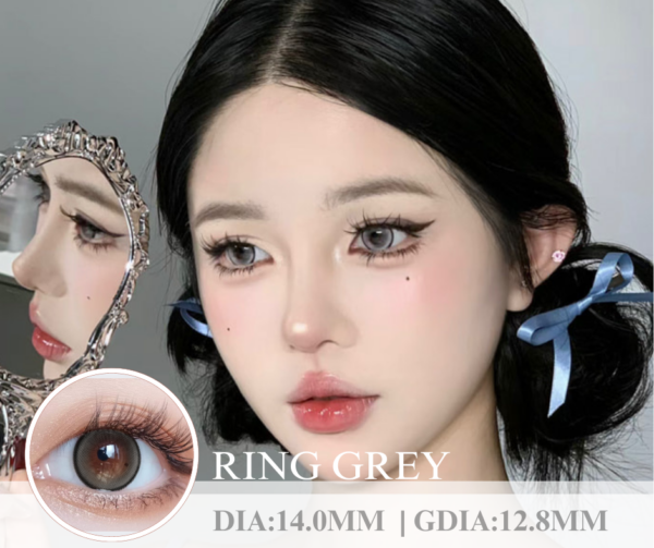 JEU012 RING GREY 14MM